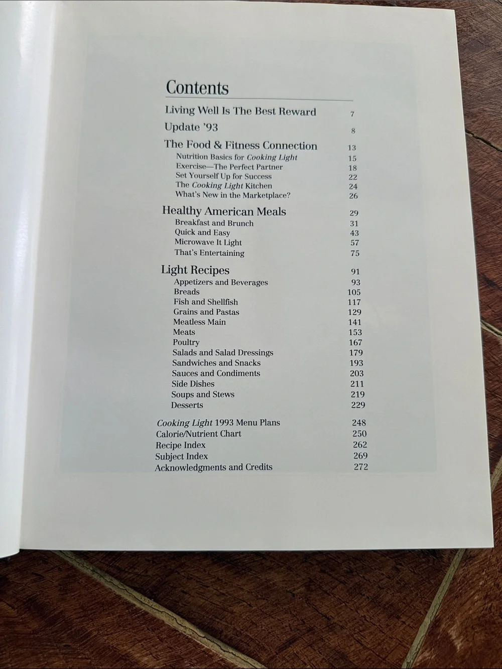Cooking Light Cookbook 1993 - Cooking Light, Red Cover